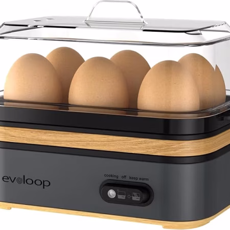 Egg Cooker Electric 6 Eggs Capacity